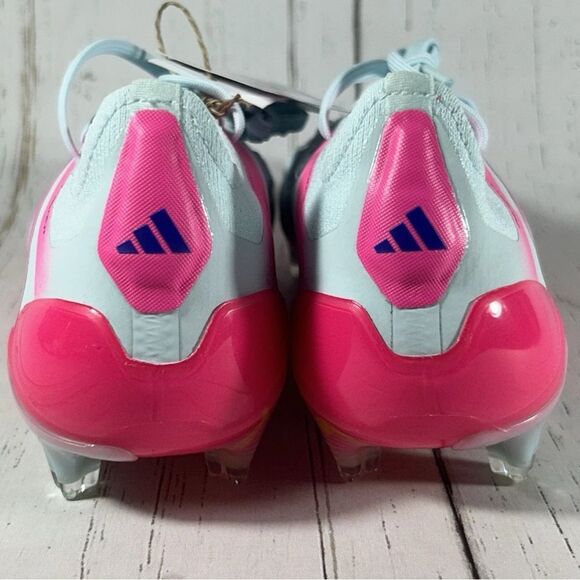 Adidas Predator Elite FG Men’s Soccer Cleats Almost Blue Pink Size 7 IE3950 - Picture 4 of 9